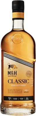 Whisky Single Malt M&H Clássico 17 Anos 75 cl Milk — Leite, Honey — Mel