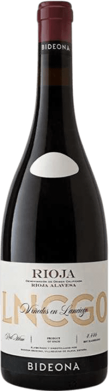 Free Shipping | Red Wine Península Bideona Lanciego LNCG0 D.O.Ca. Rioja The Rioja Spain Tempranillo 75 cl