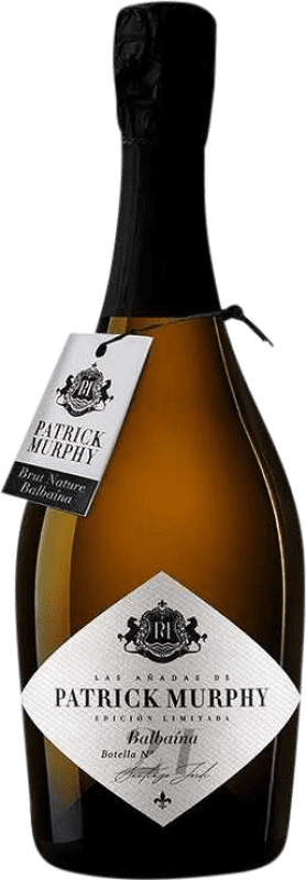 33,95 € | White Sparkling Wine The Wine Hunter Patrick Murphy Balbaina Brut Nature I.G.P. Vino de la Tierra de Cádiz Andalusia Spain Palomino Fino 75 cl