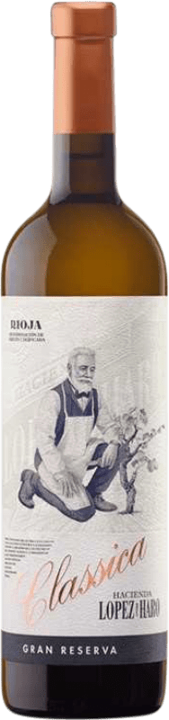 84,95 € Kostenloser Versand | Roséwein Hacienda López de Haro Klassisch Große Reserve — Lange Reifung D.O.Ca. Rioja
