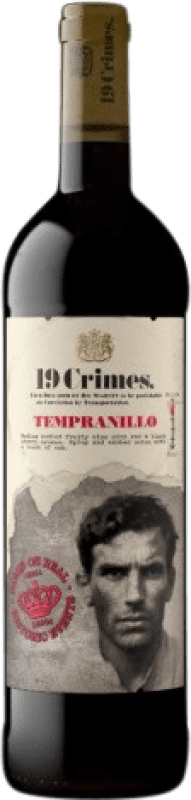 Бесплатная доставка | Красное вино 19 Crimes Crianza — Крианса Испания Tempranillo — Темпранильо 75 cl