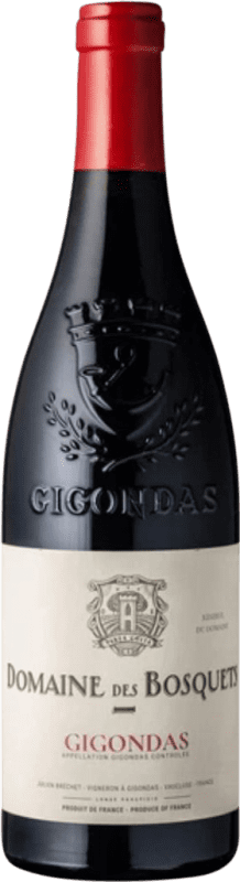 42,95 € | Vino Tinto Domaine des Bosquets Crianza A.O.C. Gigondas Rhône Francia 75 cl