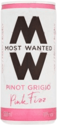 Envoi gratuit | Vin Rosé Most Wanted Pink — Rosé Jeune Royaume-Uni Canette 20 cl