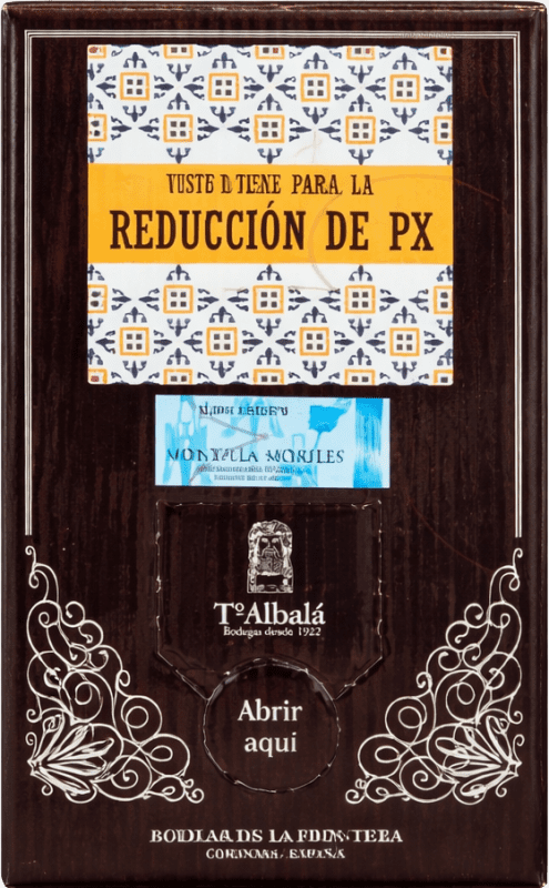 Envoi gratuit | Vin Rouge Toro Albalá Para Reducción de PX D.O. Montilla-Moriles Andalousie Espagne Pedro Ximénez Bag in Box 5 L