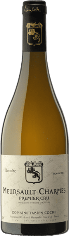 Envío gratis | Vino Blanco Domaine Fabien Coche Charmes 1er Premier Cru A.O.C. Meursault Borgoña Francia 75 cl
