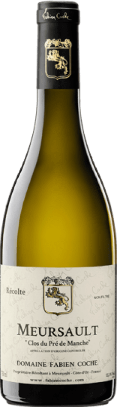 Envío gratis | Vino Blanco Domaine Fabien Coche Clos du Pré de Manche Villages A.O.C. Meursault Borgoña Francia 75 cl