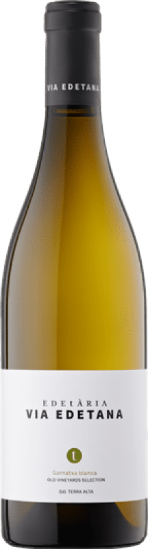 Envoi gratuit | Vin Blanc Edetària Via Edetana D.O. Terra Alta Catalogne Espagne Eco — Biologique Bouteille Magnum 1,5 L
