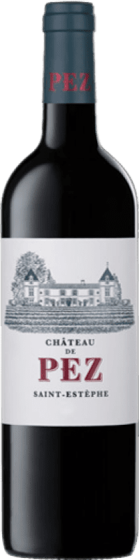 Envío gratis | Vino Tinto Château de Pez A.O.C. Saint-Estèphe Burdeos Francia Botella Magnum 1,5 L