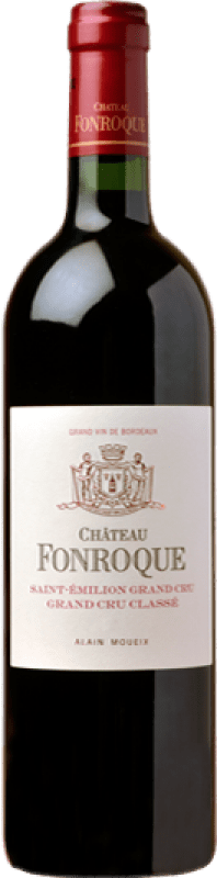 Free Shipping | Red Wine Château Fonroque Grand Cru Classé A.O.C. Saint-Émilion Bordeaux France Eco — Organic 75 cl