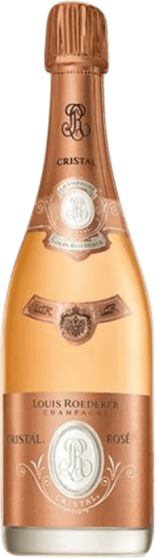 6 596,95 € Envoi gratuit | Vin Mousseux Rosé Louis Roederer Cristal Vinothèque Rosé A.O.C. Champagne Bouteille Magnum 1,5 L