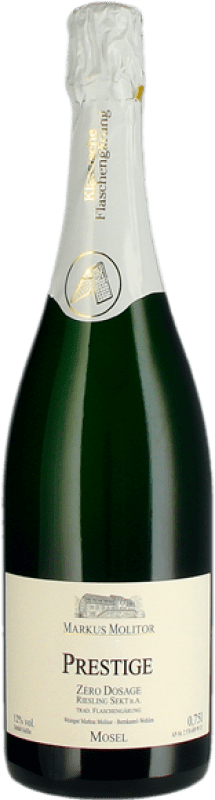 Бесплатная доставка | Белое игристое вино Markus Molitor Zéro Dosage — Brut Nature — Зеро Дозаж Q.b.A. Mosel Mosel Германия Riesling — Рислинг 75 cl