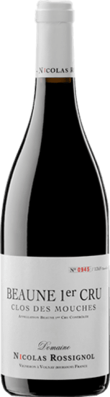 Spedizione Gratuita | Vino Rosso Nicolas Rossignol Clos des Mouches 1er Premier Cru A.O.C. Beaune Borgogna Francia 75 cl