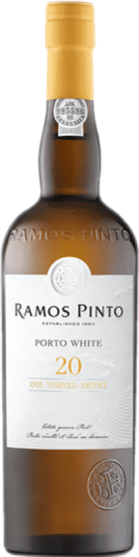 Envío gratis | Vino Generoso Fortificado Ramos Pinto Port Tawny, White — Blanco I.G. Porto Oporto Portugal 20 Años 75 cl