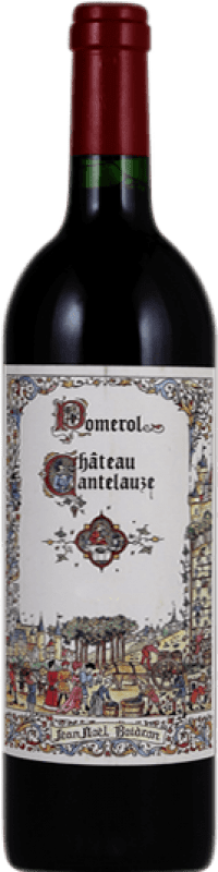 Envío gratis | Vino Tinto Château Cantelauze 1998 A.O.C. Pomerol Burdeos Francia Botella Magnum 1,5 L