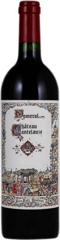 Envio grátis | Vinho Tinto Château Cantelauze A.O.C. Pomerol Bordeaux França 75 cl