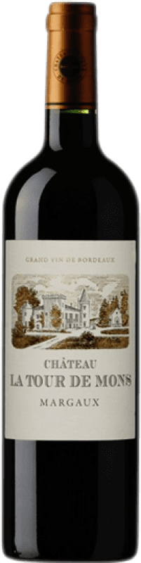 Envio grátis | Vinho Tinto Château La Tour de Mons Cru Bourgeois A.O.C. Margaux Bordeaux França Garrafa Magnum 1,5 L