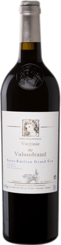 Envio grátis | Vinho Tinto Jean-Luc Thunevin Virginie de Valandraud A.O.C. Saint-Émilion Bordeaux França Garrafa Magnum 1,5 L