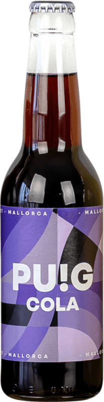 Spedizione Gratuita | Scatola da 24 unità Bibite Puig Spagna Bottiglietta 20 cl Cola