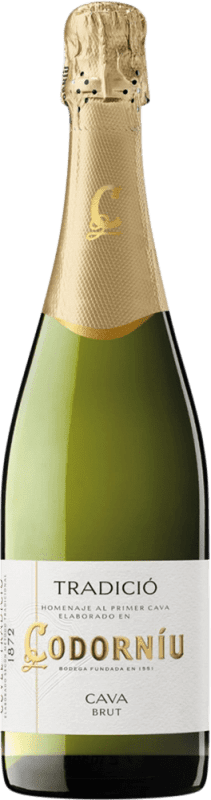 10,95 € Envoi gratuit | Vin Mousseux Blanc Codorníu Tradició Brut D.O. Cava
