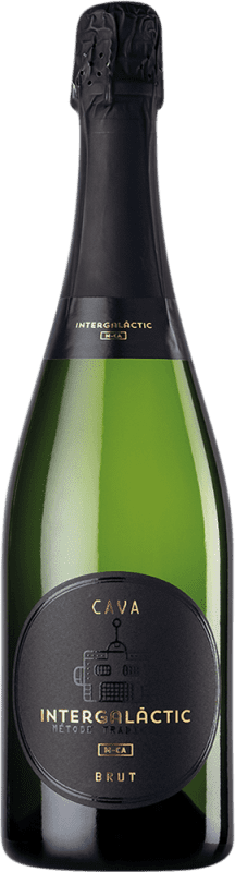 Бесплатная доставка | Белое игристое вино Family Owned Intergalactic Brut — брют D.O. Cava Каталония Испания 75 cl
