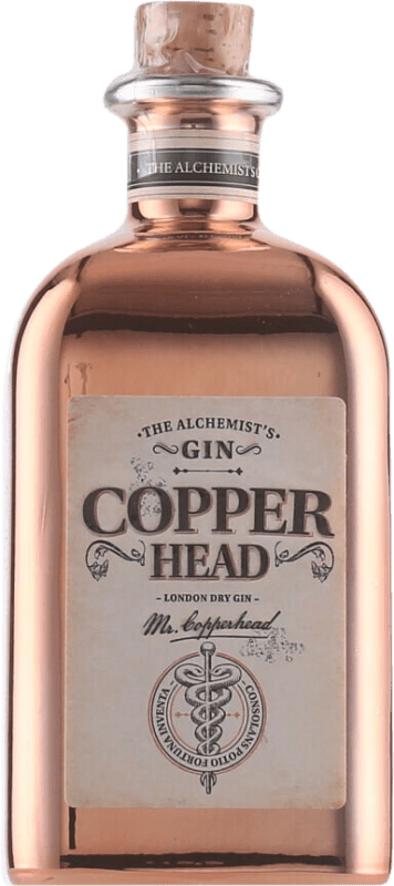 Бесплатная доставка | Джин Copperhead Бельгия Средняя бутылка 50 cl