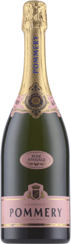 89,95 € Envío gratis | Espumoso Rosado Pommery Apanage Rosé — Rosado A.O.C. Champagne