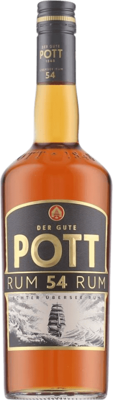 Бесплатная доставка | Ром Pott 54º Германия 70 cl