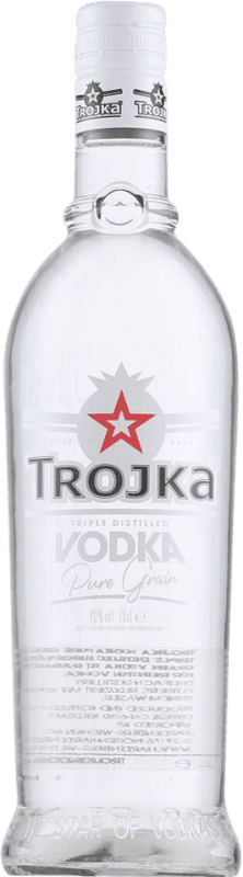 Free Shipping | Vodka Trojka Pure Switzerland 70 cl Grain