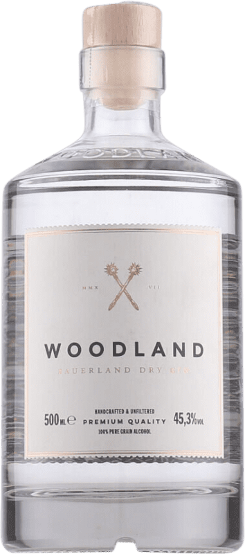 Spedizione Gratuita | Genever Gin Woodland Sauerland Germania Bottiglia Medium 50 cl