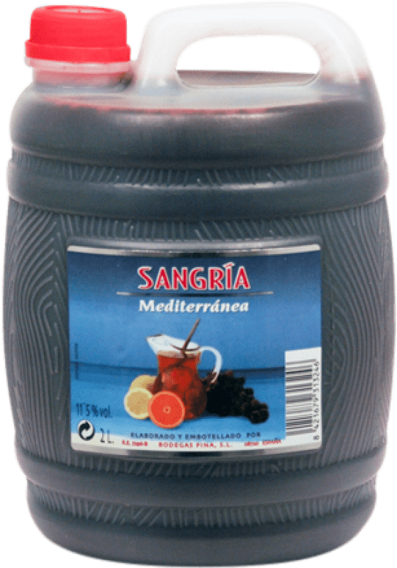 9,95 € | Sangria Limonada de Vinho Begudes Catalanes Espanha Garrafão 2 L PET
