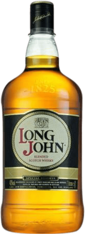 25,95 € | Купажированный виски Long John Шотландия Объединенное Королевство Специальная бутылка 2 L PET — ПЭТ