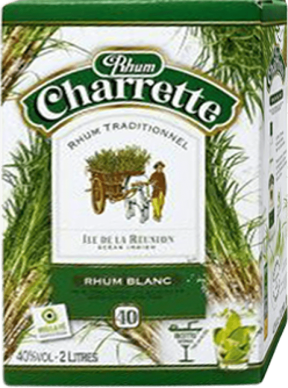34,95 € Envoi gratuit | Rhum Charrette Blanco — Blanc Bag in Box 2 L