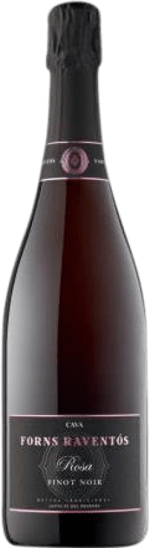 19,95 € | Розовое игристое вино Forns Raventós La Rosa Brut Nature — Брют Натюр Резерва D.O. Cava Каталония Испания Pinot Noir — Пино Нуар 75 cl