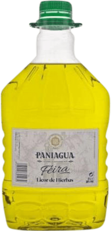 Envío gratis | Licor de Hierbas Miño Paniagua España Garrafa 3 L PET Orujo
