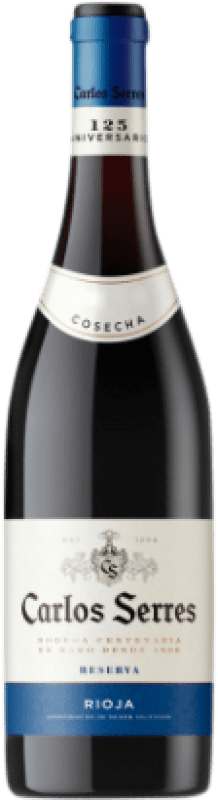 14,95 € | Vino Tinto Carlos Serres Reserva D.O.Ca. Rioja La Rioja España Tempranillo, Graciano 75 cl