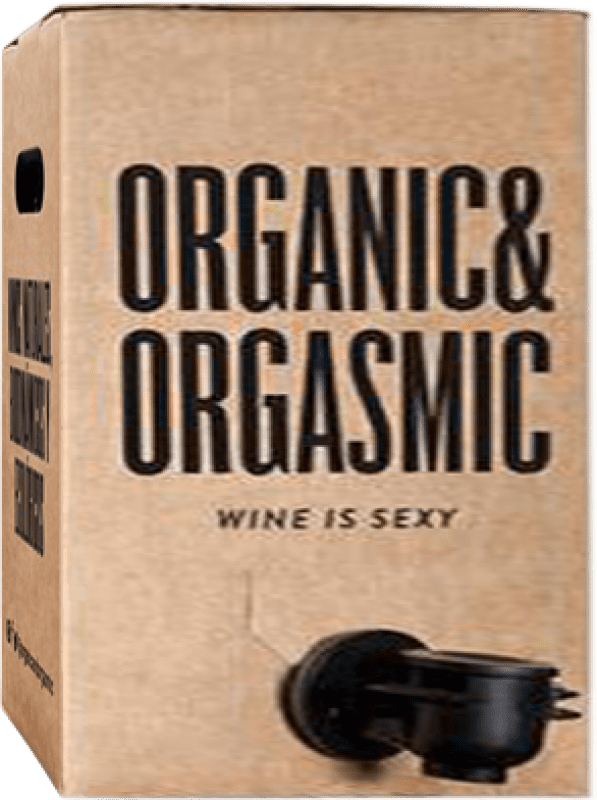 85,95 € | Красное вино Democratic Organic & Orgasmic Испания Tempranillo — Темпранильо Organic — Органический Bag in Box — вино в коробке 15 L