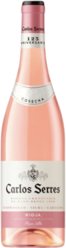 9,95 € Envío gratis | Vino Rosado Carlos Serres D.O.Ca. Rioja