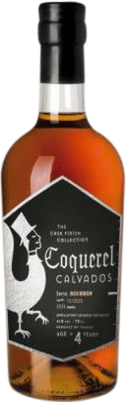 33,95 € | Calvados Coquerel Bourbon Cask Finish — Affinato in Botte I.G.P. Calvados Pays d'Auge Francia 70 cl