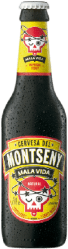Free Shipping | Beer Guineu Montseny Mala Vida Spain Third-Liter Bottle 33 cl
