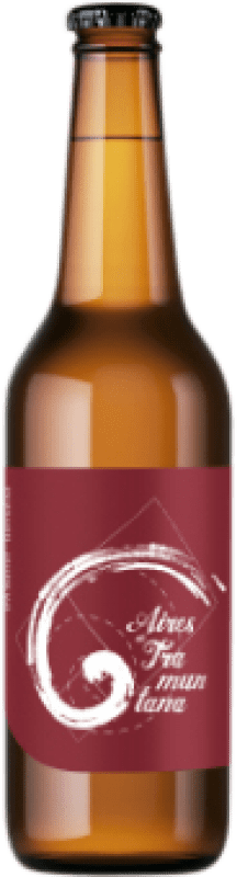 4,95 € Envío gratis | Cerveza Aires de Tramuntana Artesanal Botellín Tercio 33 cl