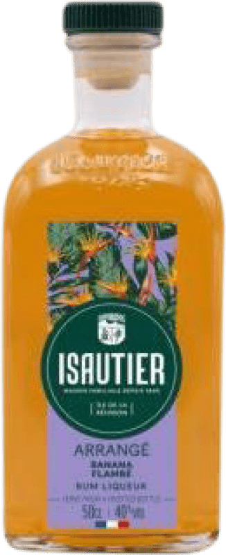 21,95 € | Rum Isautier Arrangé Flambeada Reunião 70 cl Banana