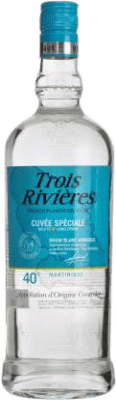 Rum Trois Rivieres 40º Blanco — White, Agricole