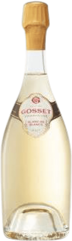 112,95 € Spedizione Gratuita | Spumante Bianco Gosset Blanc de Blancs A.O.C. Champagne