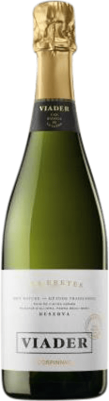18,95 € | Espumoso Blanco Viader Les Eretes Brut Nature Reserva Corpinnat Cataluña España Macabeo, Xarel·lo 75 cl
