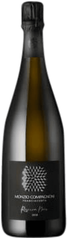 77,95 € Spedizione Gratuita | Spumante Bianco Monzio Blanc de Noirs Riserva D.O.C.G. Franciacorta