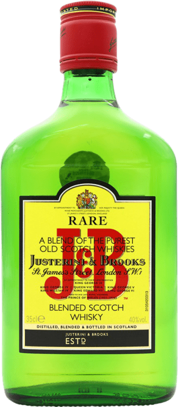 9,95 € | Whisky Blended J&B Reino Unido Garrafinha Terço 35 cl