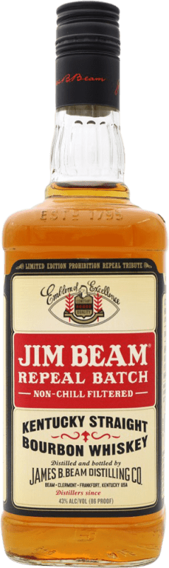 94,95 € | Bourbon Whisky Jim Beam Repeal Batch, Limited Edition United States 70 cl