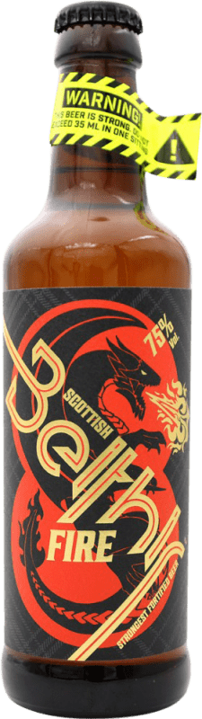 Envío gratis | Cerveza Beithir. Fire Escocia Reino Unido Botellín Tercio 33 cl