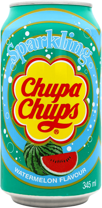 2,95 € | Softdrinks Chupa Chups Spanien Dose 35 cl Watermelon — Wassermelone