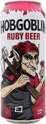 Kostenloser Versand | Bier Hobgoblin Ruby Ruby Großbritannien Medium-Dose 50 cl